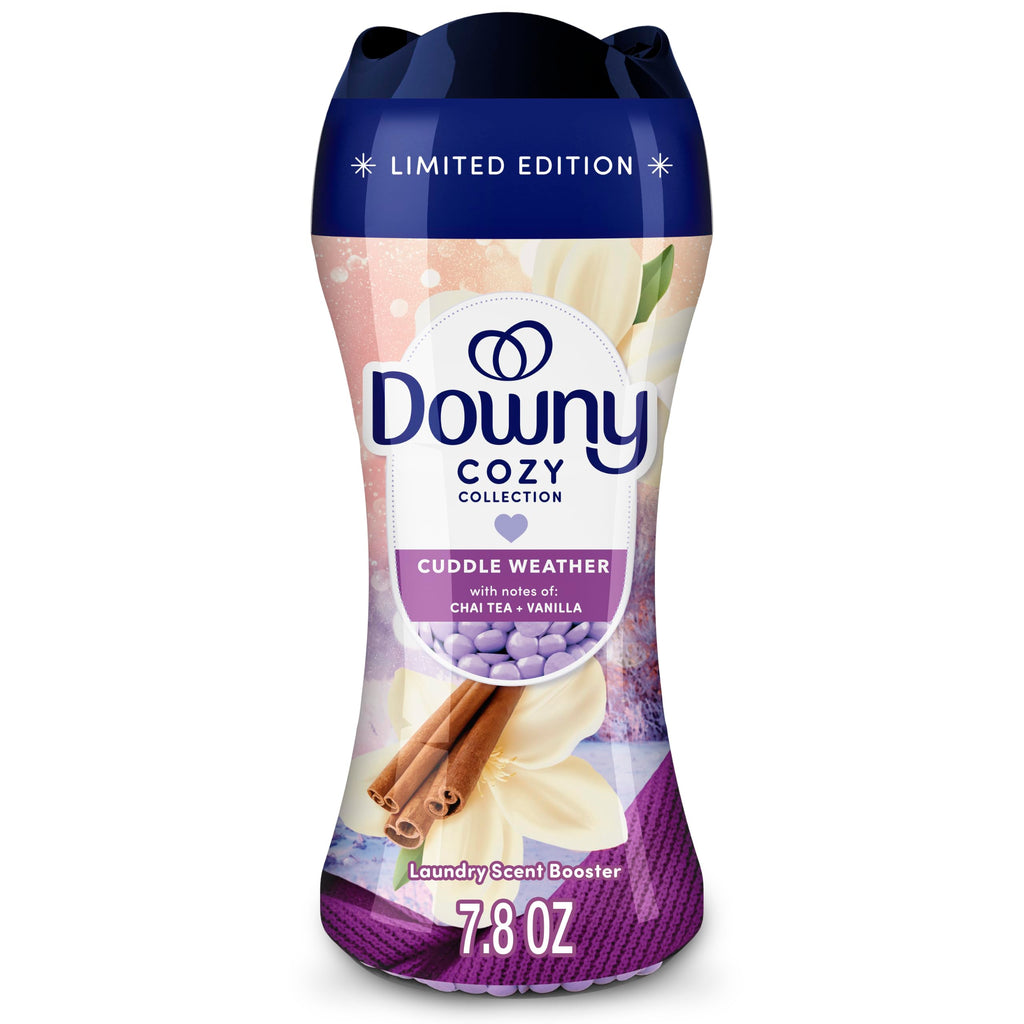 Downy In-Wash Laundry Scent Booster Beads, Long-Lasting Cuddle Weather Scent Beads, 7.8 oz