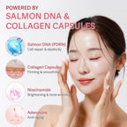 realori PDRN Capsule Cream with Vitamin C & Collagen – Korean Boba Moisturizer for Face, Pink Jelly Cream for Deep Hydration, Skin Repair, and Glow – Korean Skincare Gel for All Skin Types