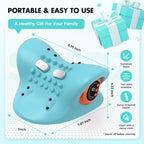 Smedz Neck Massager 2026, Cordless Shiatsu Massager with Heat & 360° Remote