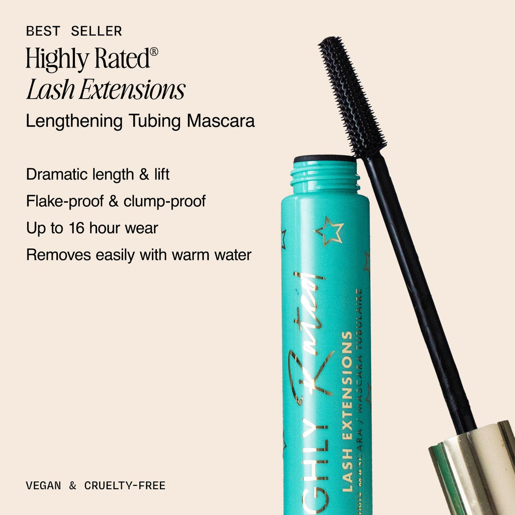 Milani Highly Rated Tubing Mascara for Length, No Smudge Mascara - Black | Nourishing Tubing Mascara. Instant Length & Lift. Up To 16Hr Wear. Removes Easily With Warm Water. Non-Flaking. Non-Clumping