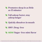 Natrol Melatonin 10 mg Fast Dissolve Tablets, Sugar-Free Peppermint, 60 Ct