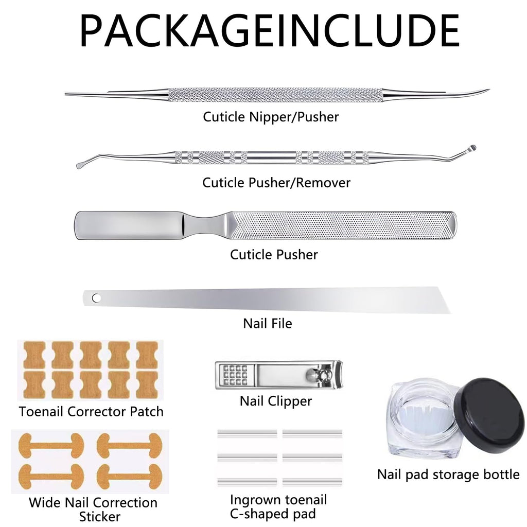 Professional Ingrown Toenail Toolkit, Ingrown Nail Corrector