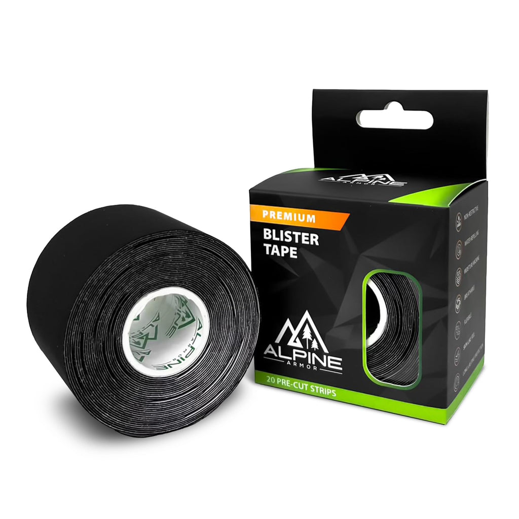 Blister Tape - Ultra-Thin 20 Precut Nylon Strips - 10in x 2in