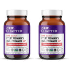 New Chapter Every Woman's One Daily 55+ Multivitamin, 96 Tablets | Supports Immune, Bone, and Vision Health, Gentle on the Stomach, Non-GMO, Gluten Free, Dairy Free, Vegetarian, and Kosher