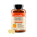 NatureWise Extra Strength Vitamin C Chewable 1000mg for Adults - Natural Orange Flavor - Immune System & Antioxidant Support - Non-GMO, Vegan & Sugar Free - 90 Chewable Tablets[45-Day Supply]