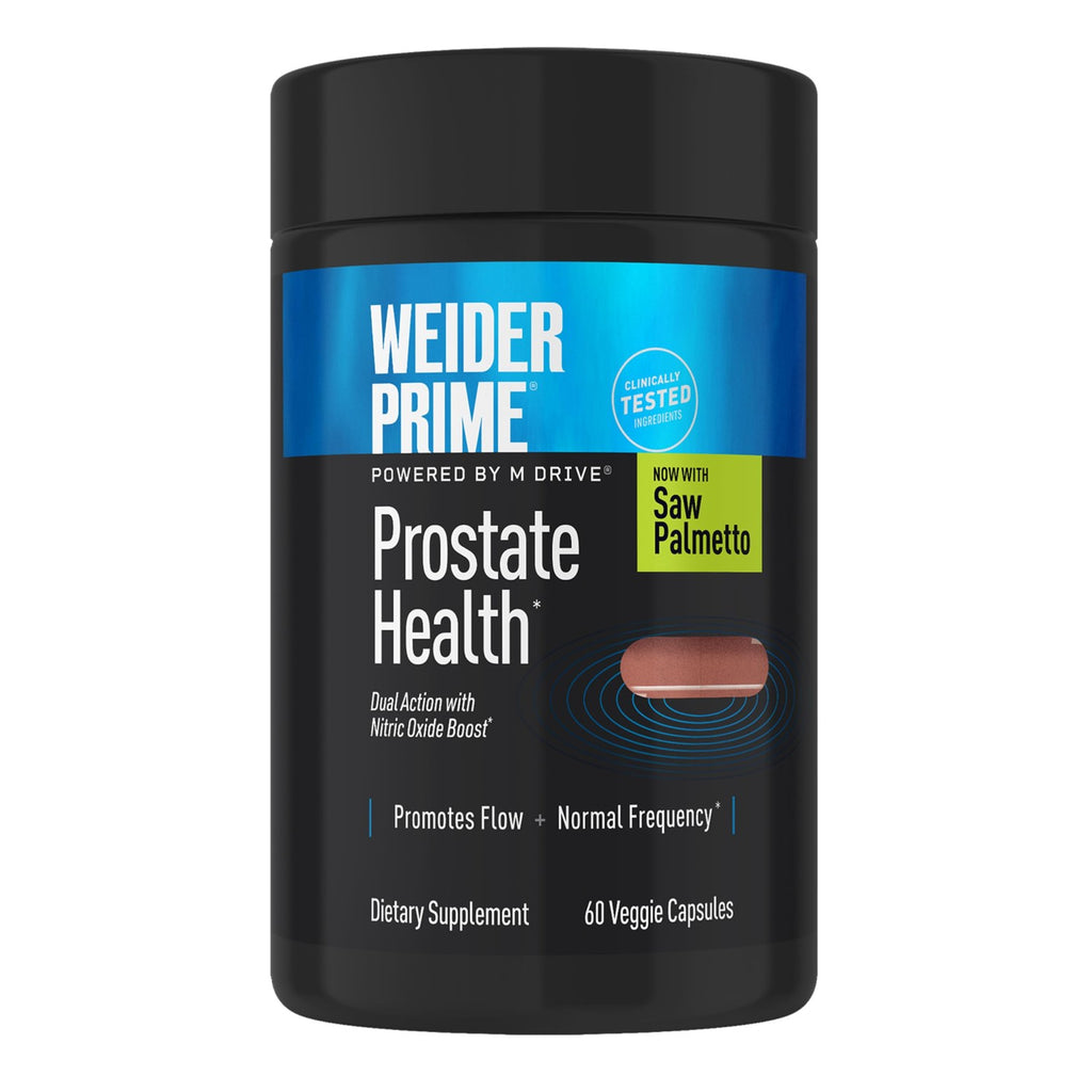 Weider Prime Saw Palmetto Prostate Health & Urinary Support for Men, 60 Ct