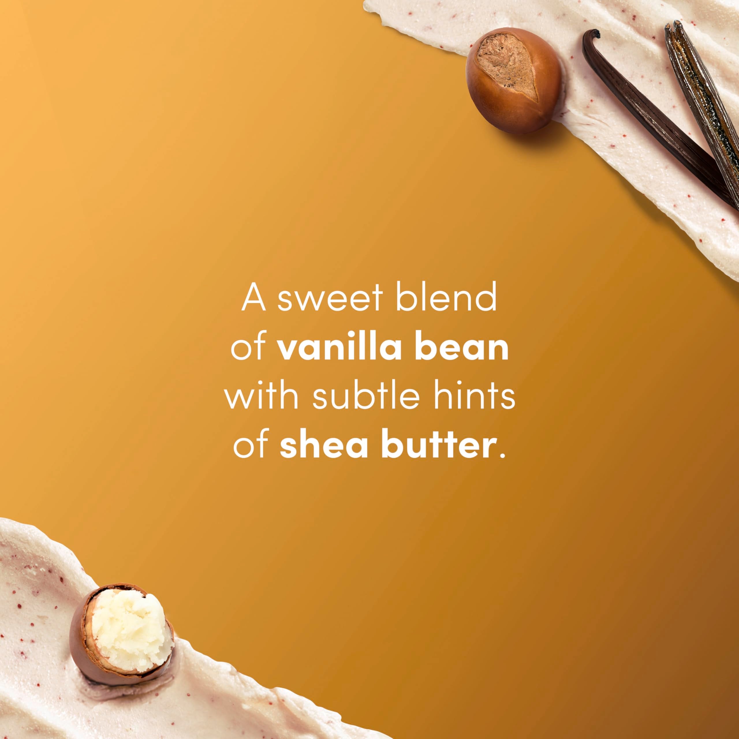 Dove Vanilla Sugar & Shea Butter Body Scrub Exfoliates and Deeply 15 oz | For dry, dull skin, Helps deeply nourish skin, With Dove moisturizing cream, Vanilla Sugar & Shea Butter