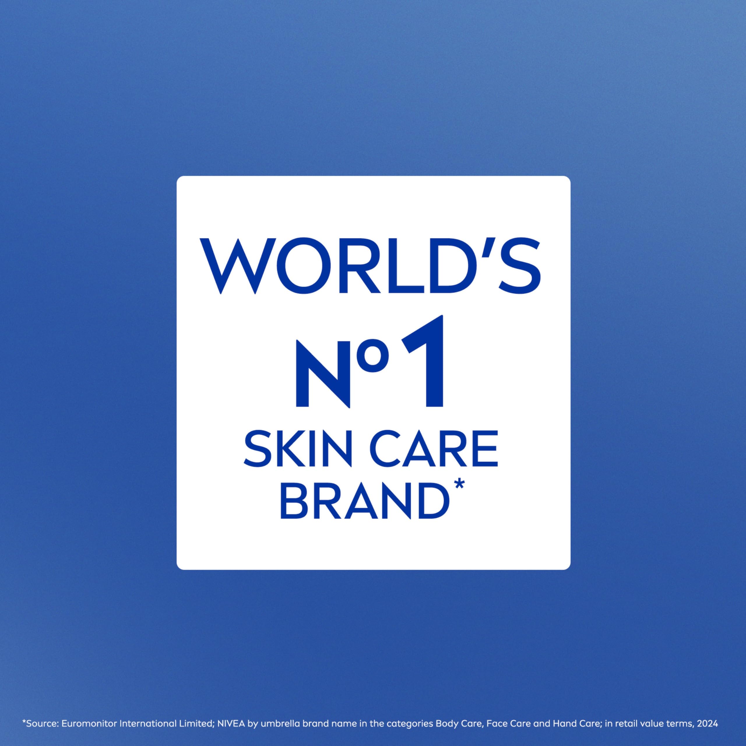 NIVEA Skin Firming & Toning Body Gel Cream with Q10, Hyaluronic Acid and Vitamin C, Clinically Tested Skin Firming & Toning Cream, 72-Hour Moisture, 6.7 Oz Tube