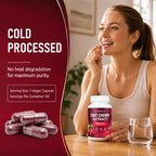 Tart Cherry Extract Capsules, 10:1 Concentrated Tart Cherry Extract Supplement, Antioxidant Support, Non-GMO, 60 Capsules