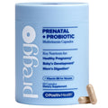PREGGO Prenatal Vitamin + Probiotic with Folate & Choline – 30-Day Supply