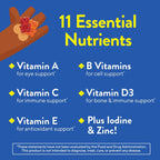 Buy now L'il Critters Gummy Vites Daily Kids Multivitamins Assorted Fruit Flavors for Ages 2+ Toddlers & Kids, Gummy Vitamin with Vitamin C and D, 95-190 Day Supply, 190 Gummies at indiglob india