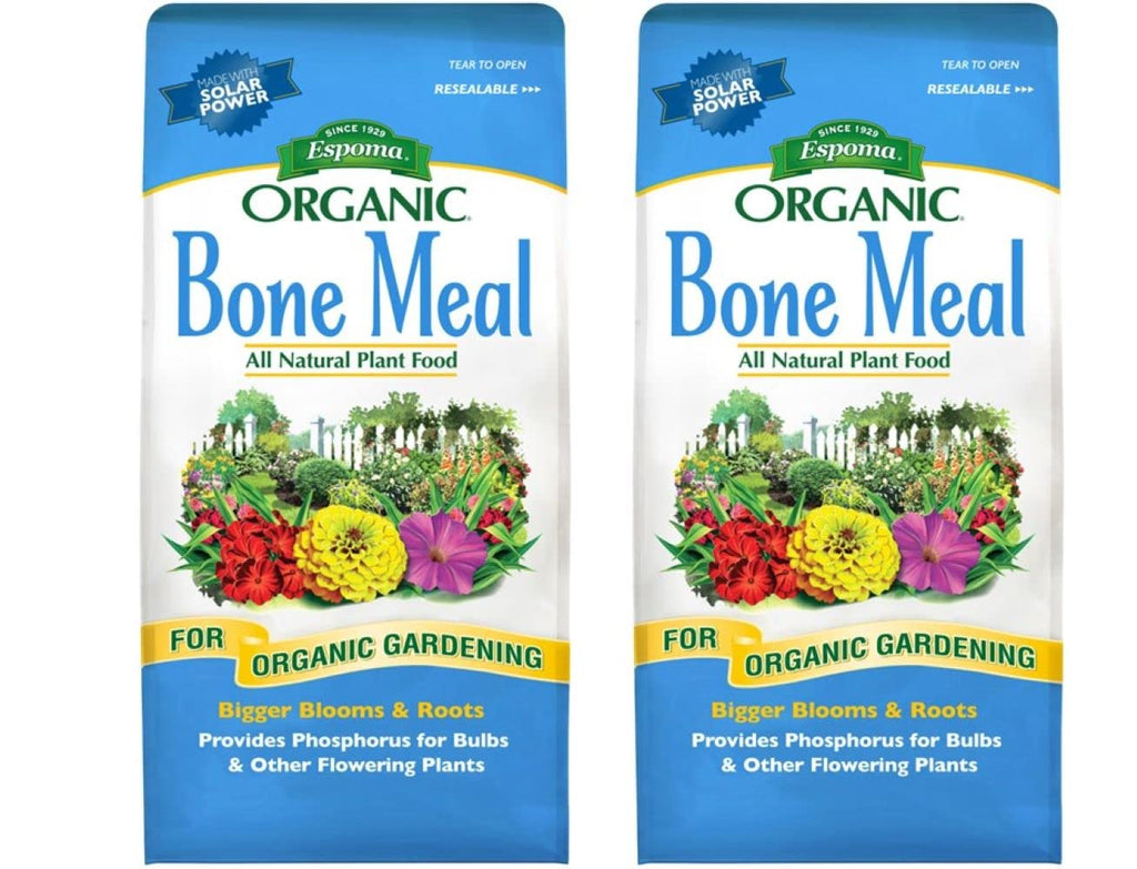 Espoma Organic Bone Meal Fertilizer 4-12-0. All-Natural Plant Food Source of Nitrogen and Phosphorus for Organic Gardening. for Bulbs & Other Flowering Plants. 4 lb. Bag; Pack of 2