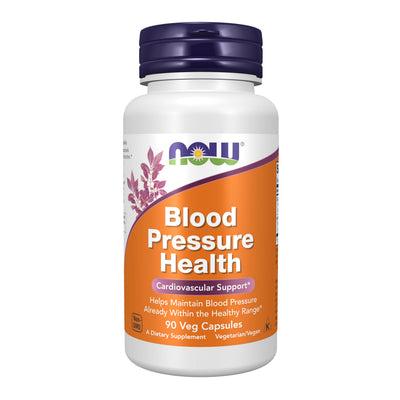 NOW Supplements, Blood Pressure Health with MegaNatural??-BPƒ?›, Cardiovascular Support*, 90 Veg Capsules