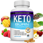 Keto Burn Pills Ketosis - 1200 Mg Ultra Advanced Natural Ketogenic Using Rapsberry Ketone Support Energy Focus Men Women 60 Capsules
