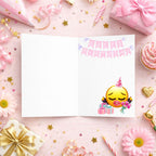 GIFTING GIGGLES Happy Birthday Card for Women - Best Friend, Sister, Mother, Daughter - Bday Card for her - BADDIE meme - 13th 16th 18th 21st 25th 30th 40th 50th