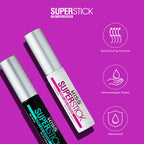 Kiss SuperStick Lash Glue for Strip Eyelashes, Black, 0.17 Oz (4.8 g), Dermatologist-Tested, Extended Wear Lash Adhesive, Easy-to-Apply Quick-Dry Brush Applicator, Waterproof on Normal Skin
