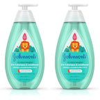 Johnson's Kids No More Tangles 2-in-1 Detangling Shampoo & Conditioner for Kids & Toddlers, Gentle & No More Tears, Hypoallergenic & Free of Parabens, Sulfates & Dyes 20.3 fl. oz
