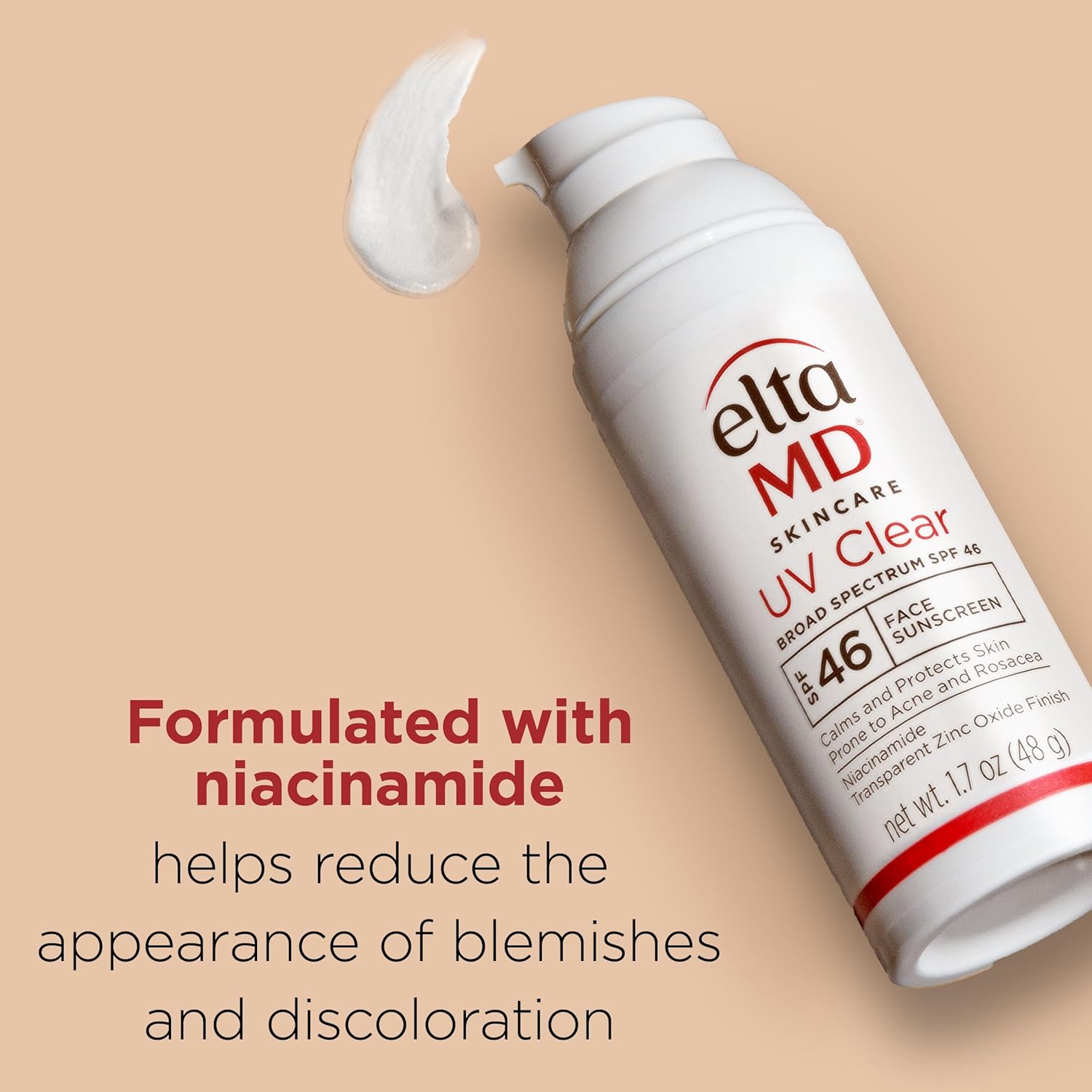Buy now EltaMD UV Clear Face Sunscreen SPF 46, Oil-Free Sunscreen with Zinc Oxide, Dermatologist Recommended at indiglob india