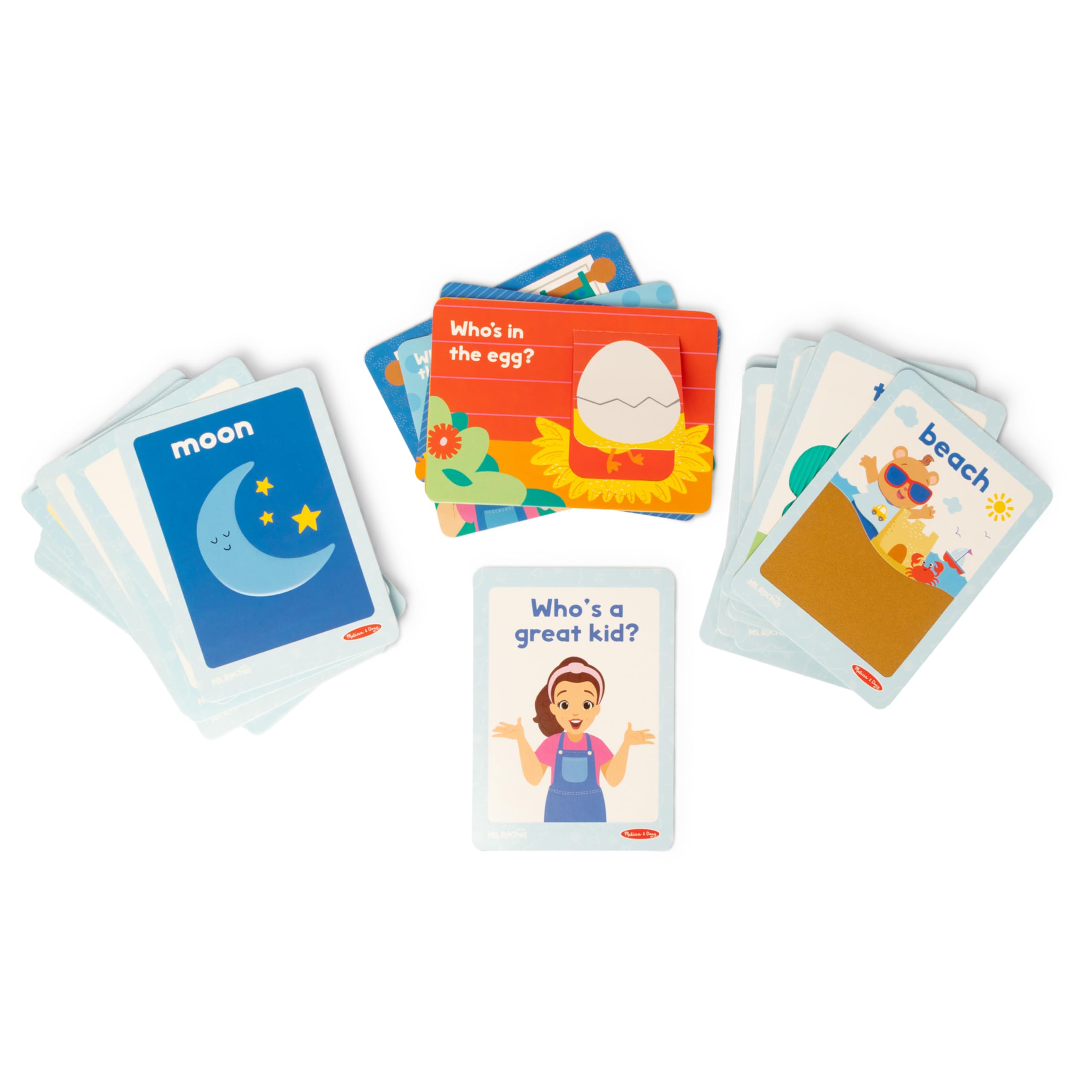 Buy now Melissa & Doug?? Ms. Rachelƒ?› First Words Textured Sensory Flashcards Preschool Learning Toy for Boys, Girls - FSC Certified at indiglob india