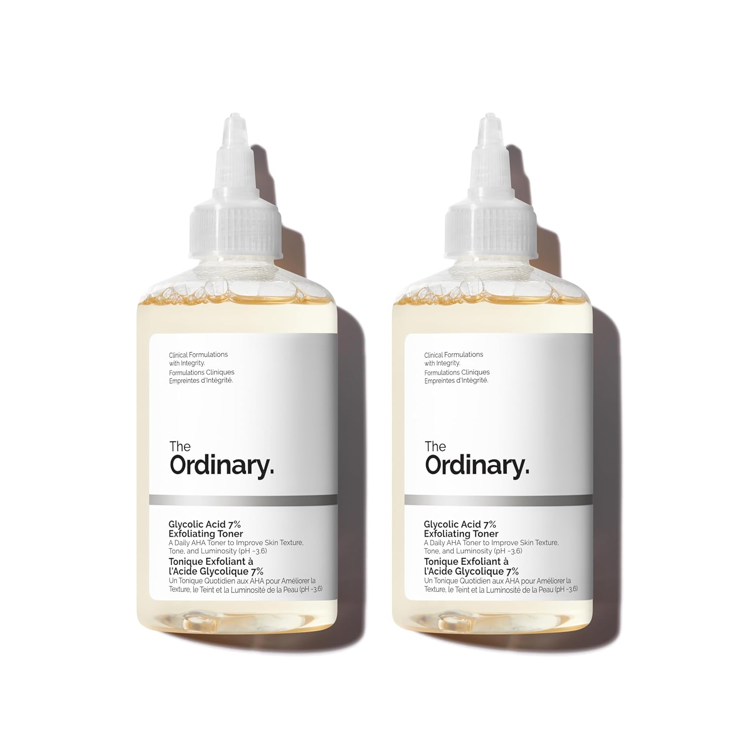 Buy now The Ordinary Glycolic Acid 7% Exfoliating Toner, Brightening and Smoothing Daily Toner for More Even-Looking Skin Tone 8.1 Fl Oz (Pack of 2) at indiglob india