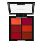 Buy now NYX PROFESSIONAL MAKEUP Pro Lip Cream Palette, The Reds, 0.317 Ounce at indiglob india
