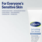 Cetaphil Deep Hydration Refreshing Eye Serum, Dark Circles, 0.5 fl oz | 48-Hour Hydrating Under Eye Serum, Reduces Dark Circles & Puffiness, Hyaluronic Acid, Vitamin E & B5, Dermatologist Tested