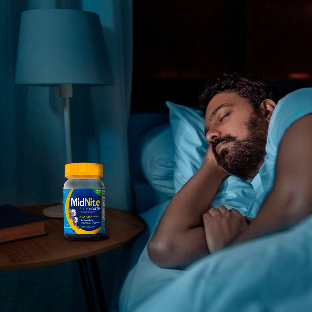 MidNite Deep Sleep Extra Strength, 10 mg Melatonin Sleep Aid, 36 Gummies