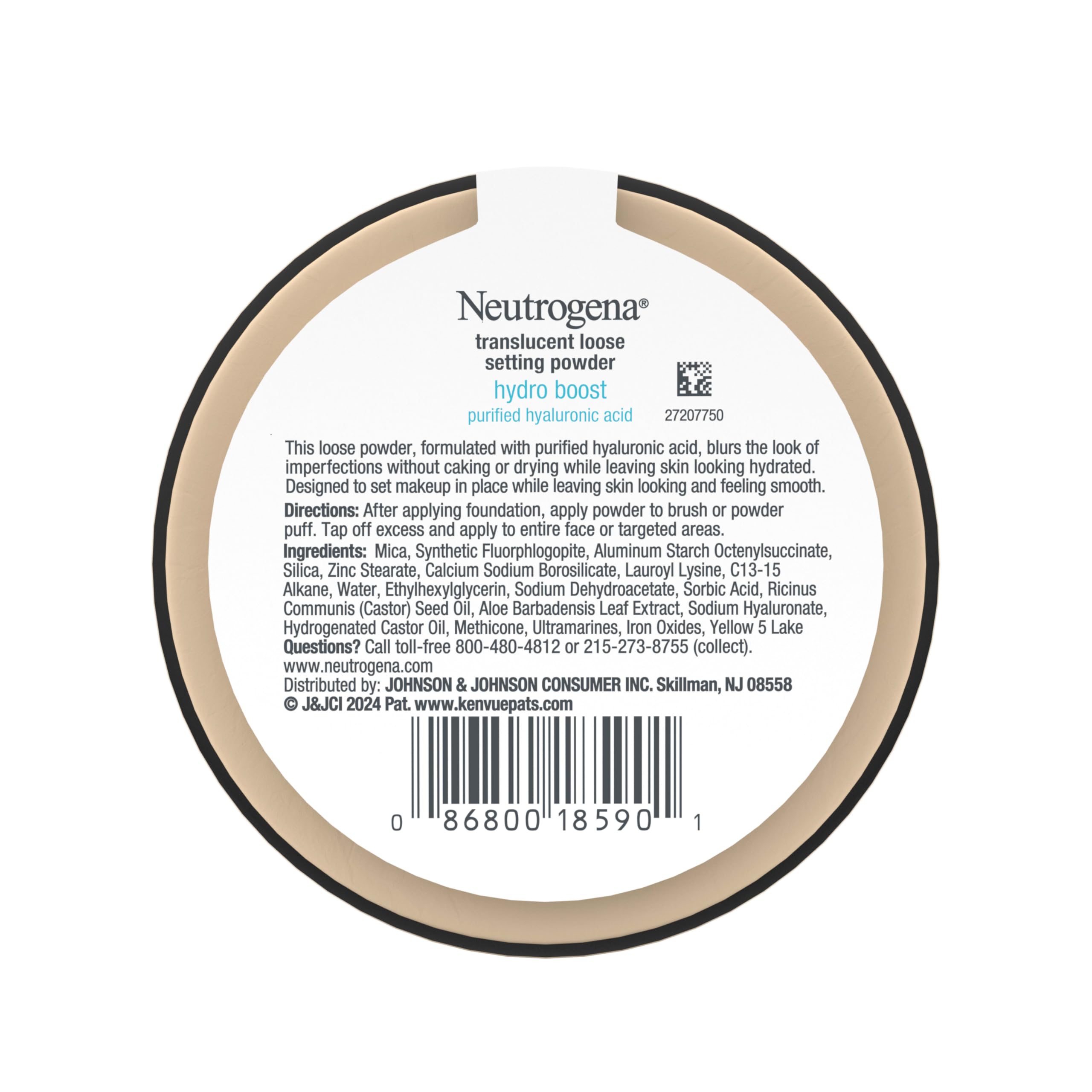 Buy now Neutrogena Hydro Boost Translucent Loose Setting Powder with Purified Hyaluronic Acid for Smooth Skin, Blurs Imperfections and Sets Makeup, Lightweight Face Powder, .44 oz at indiglob india