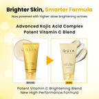 QUIA Turmeric + Kojic Acid Overnight Wrapping Mask – Hydration Mask for Glowing Skin – Evens Tone, Soothes Redness and Improves Skin Texture – Korean Skincare 75ML