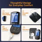 Comfytemp 4 Outputs FSA TENS Unit Muscle Stimulator to Cover Multiple Parts