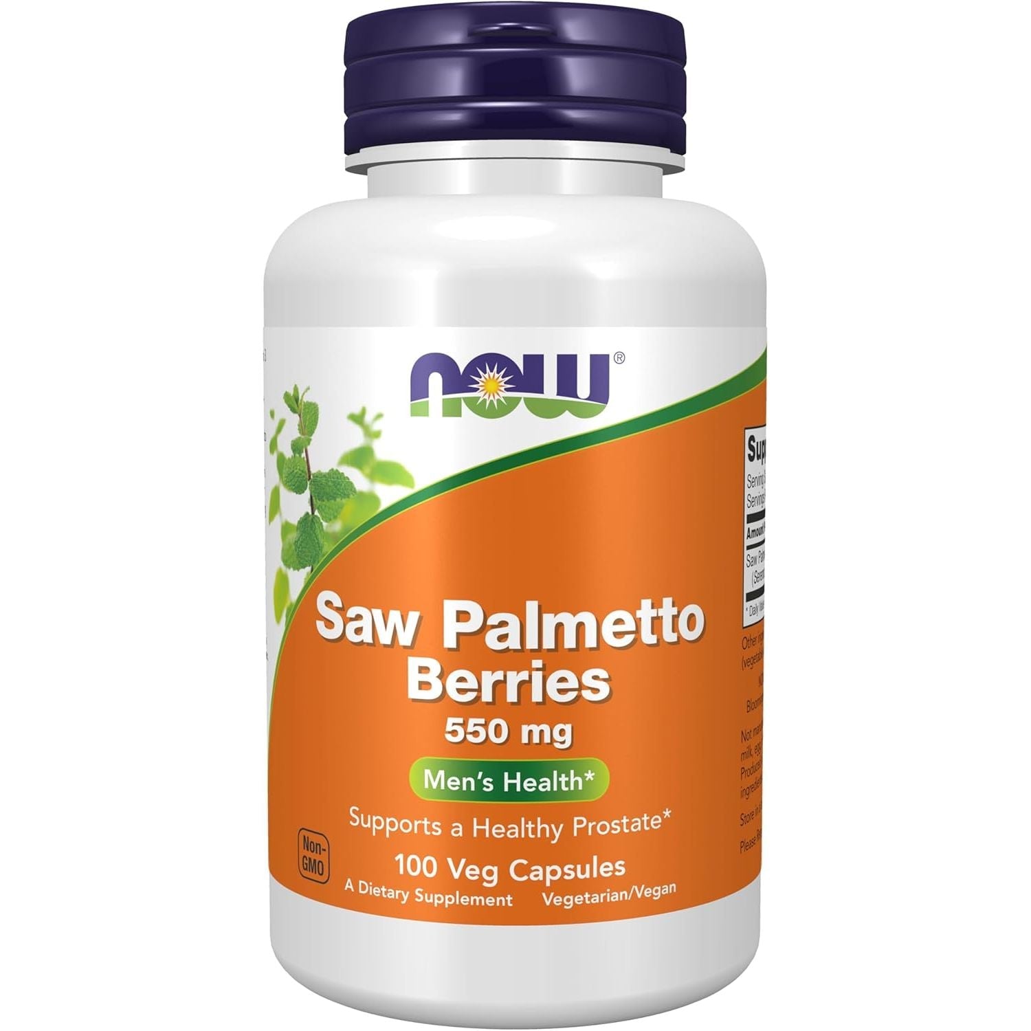 Buy now NOW Foods Supplements, Saw Palmetto Berries (Serenoa repens) 550 mg, Men's Health*, 250 Veg Capsules 100 Count (Pack of 1) at indiglob india