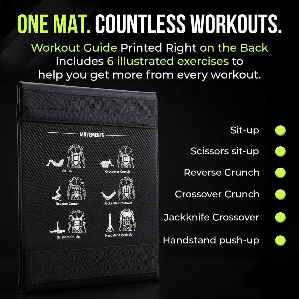 Rage Fitness Abdominal Mat, Ab Core Trainer, Crossfit Sit-Ups, Crunches