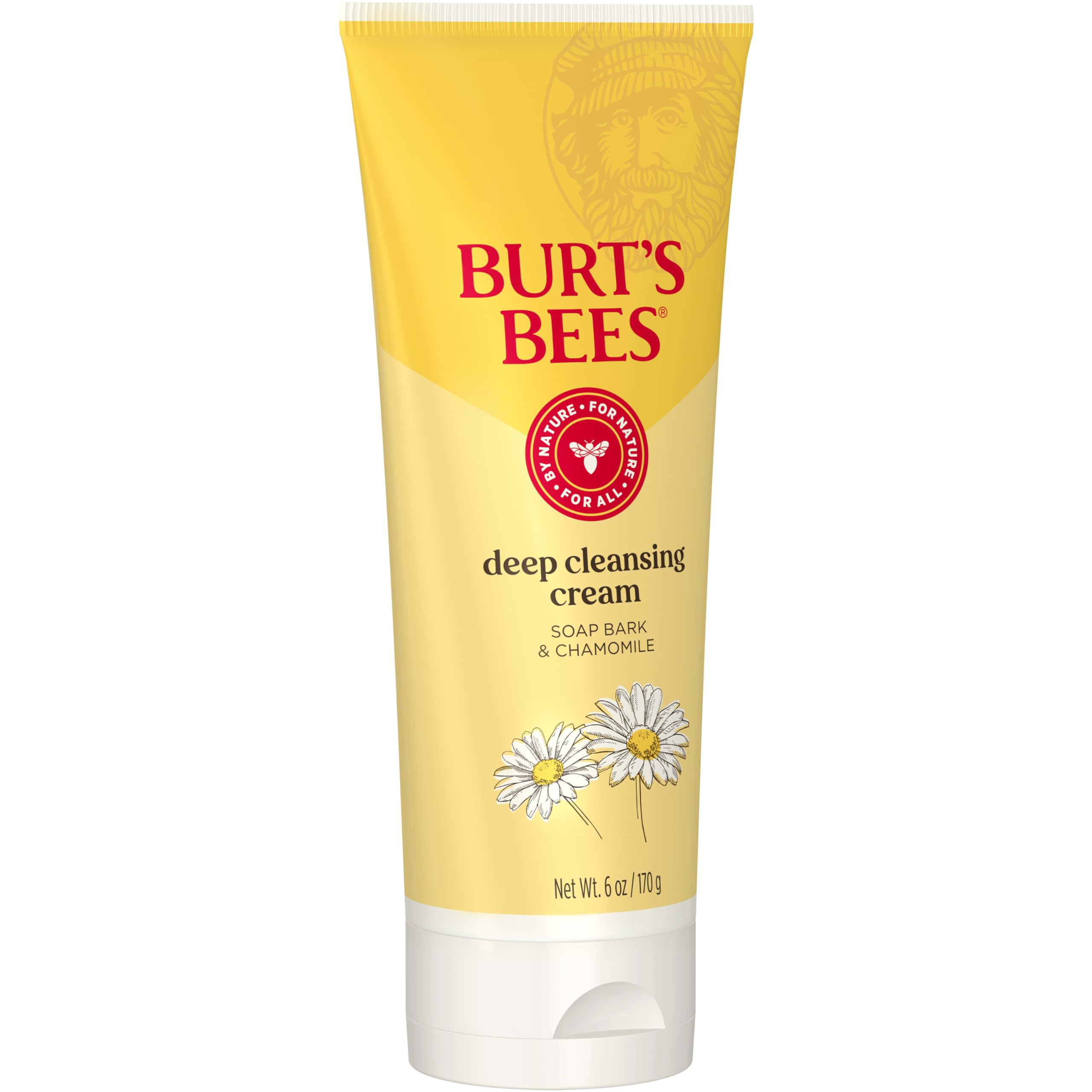 Buy now Burt's Bees Face Wash, Deep Facial Cleansing Cream, College Back to School Dorm Essentials, All Natural Cleanser with Chamomile, 6 Ounce (Pack of 3) (Packaging May Vary) at indiglob india