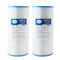 PWK35B Replaces Hot Springs Limelight Series Spa Filters, Compatible with Watkins 1642301-1, 78161, 78286, Filbur FC-3921, Pleated Fabric Filter Media 2 Pack