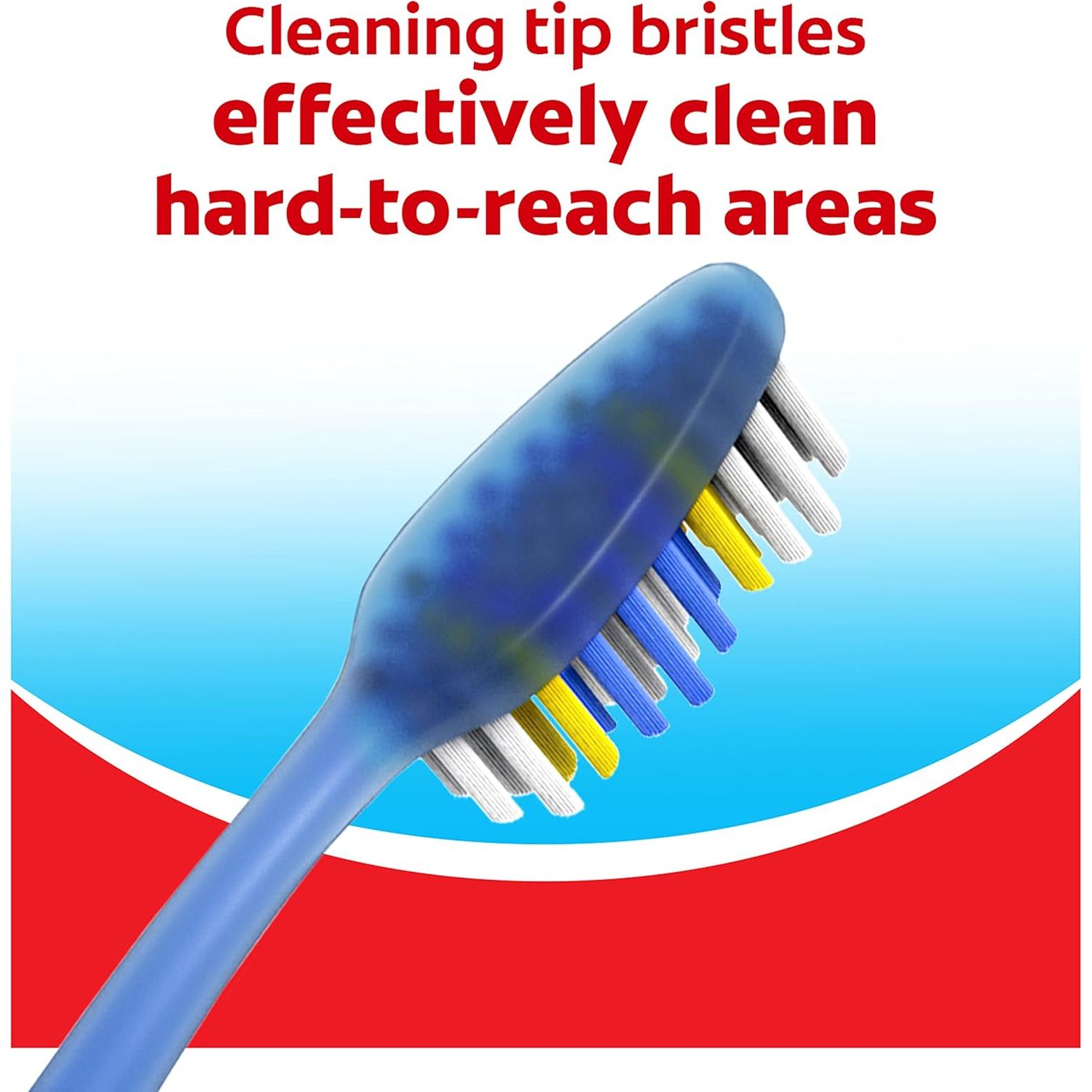 Buy now Colgate Extra Clean Toothbrush, Soft Toothbrush for Adults, 3 Count (Pack of 1) at indiglob india