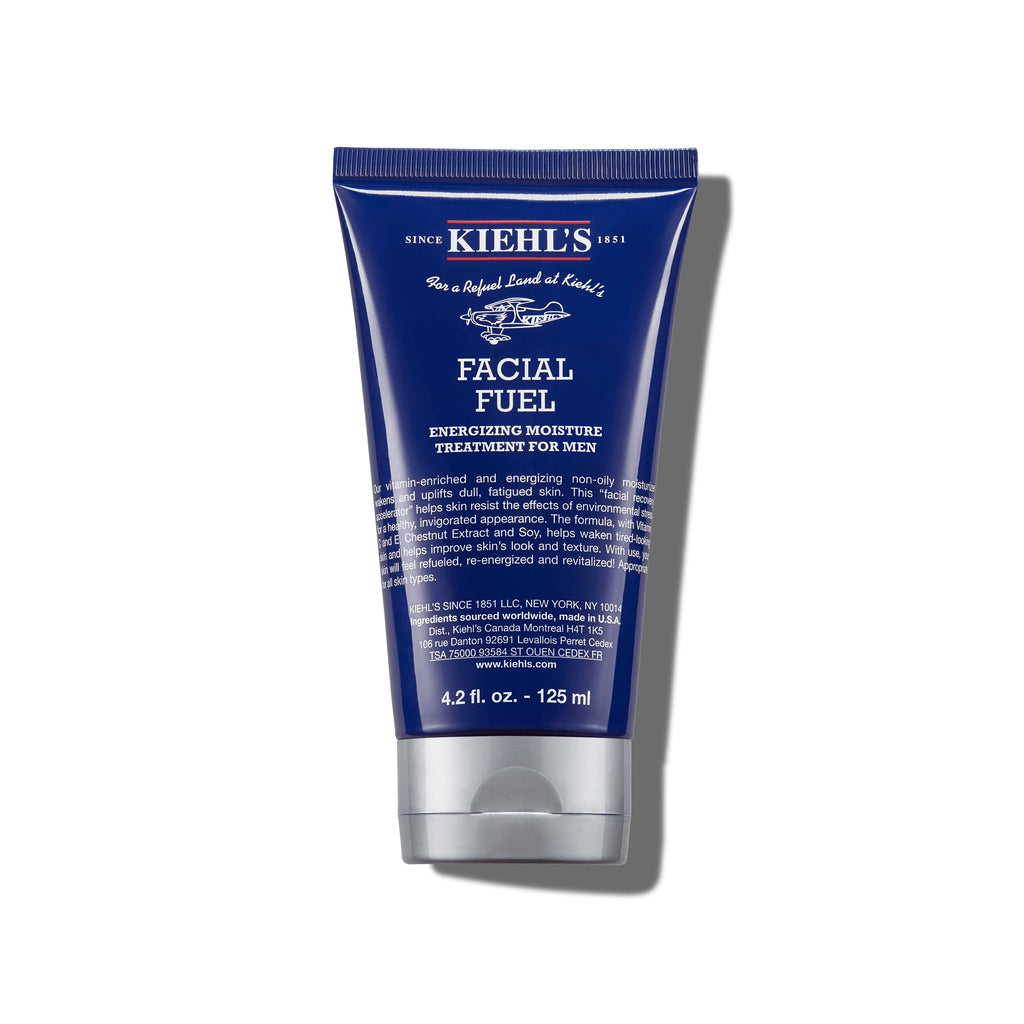 Kiehl's - Facial Fuel Men's Energizing Moisturizer | Men's Daily Face Moisturizer to Revive Skin - With Vitamin Cg & Caffeine - Fast Absorbing & Non-Greasy