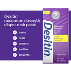 Johnson's Baby Gentle Care Kit with Desitin Maximum Strength, 4 Items