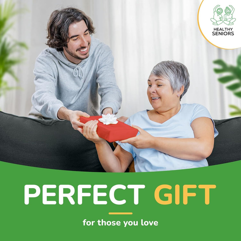 Healthy Seniors Hand Therapy Squeeze Balls for Arthritis & Carpal Tunnel