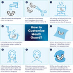 Mouth Guard for Grinding & Clenching Teeth at Night, Sleeping Mouthguard