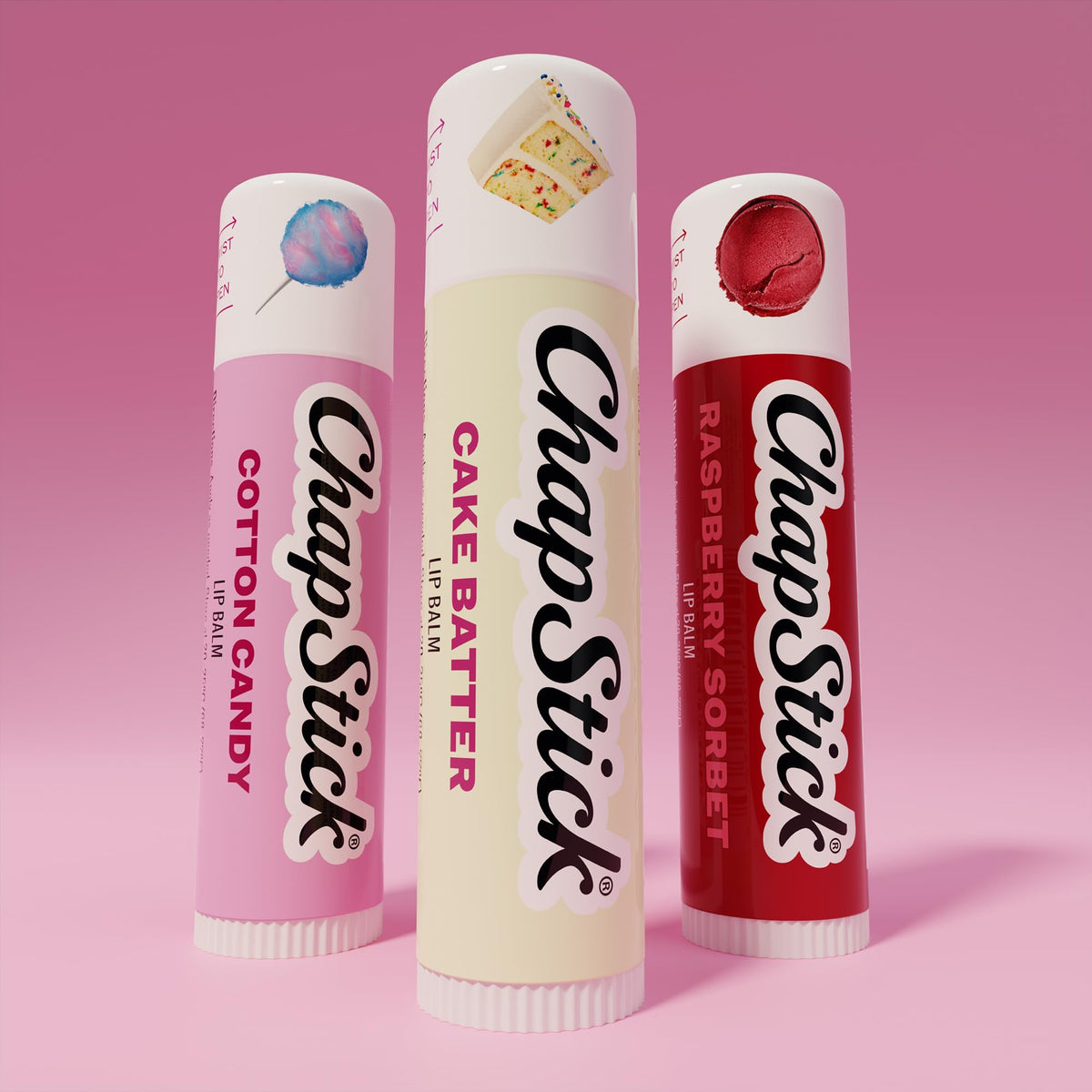 ChapStick Cake Batter Lip Balm, Bulk 12-Pack
