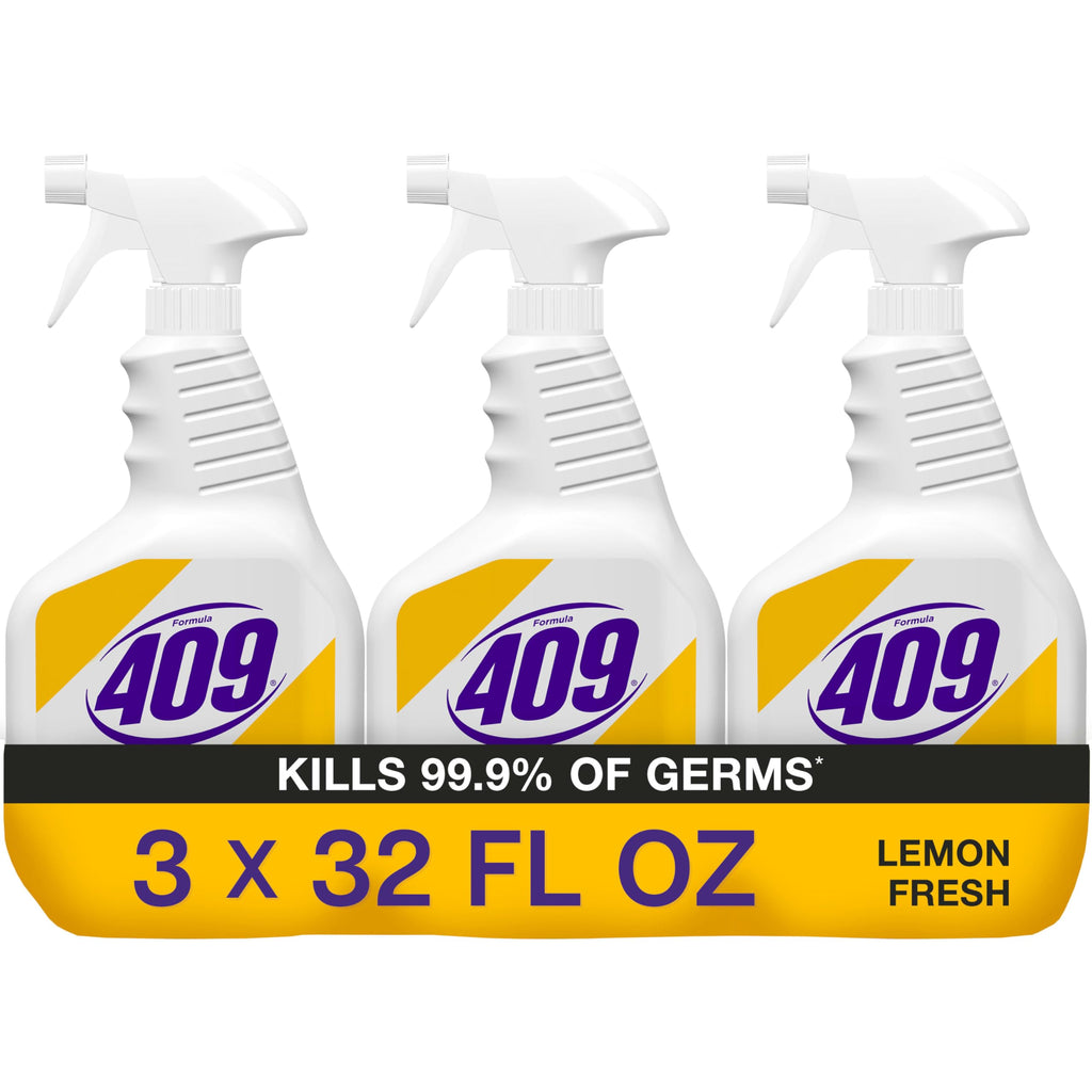 Formula 409 Multi-Surface Cleaner, Lemon Fresh, 32 fl. oz., 3 Pack
