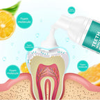 Buy now Foam Toothpaste 2PCS,Stain Removal Toothpaste for Sensitive Teeth,Teeth foaming Whitening,Baking Soda Spearmint Whitening Mousse Mouth Wash Water for Travel Friendly at indiglob india