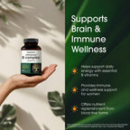 NatureBell Methylated B Complex Vitamins - 240 Vegetarian Capsules - High Bioavailability 12-in-1 Formula - for Immune Health & Energy Support* - Non-GMO & Gluten-Free