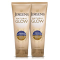 Jergens Natural Glow + Firming Daily Moisturizer Medium to Tan Skin Tones 7.5oz | Gradual Sunless Tanner, Collagen and Elastin, Firms Skin, Reduces Cellulite, Daily Moisturizer, Medium to Deep Skin Tone