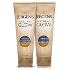 Jergens Natural Glow + Firming Daily Moisturizer Medium to Tan Skin Tones 7.5oz | Gradual Sunless Tanner, Collagen and Elastin, Firms Skin, Reduces Cellulite, Daily Moisturizer, Medium to Deep Skin Tone