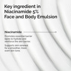 The Ordinary Niacinamide 5% Face and Body Emulsion, Dark Spot & Skin Tone Corrector, 3.4 Fl Oz