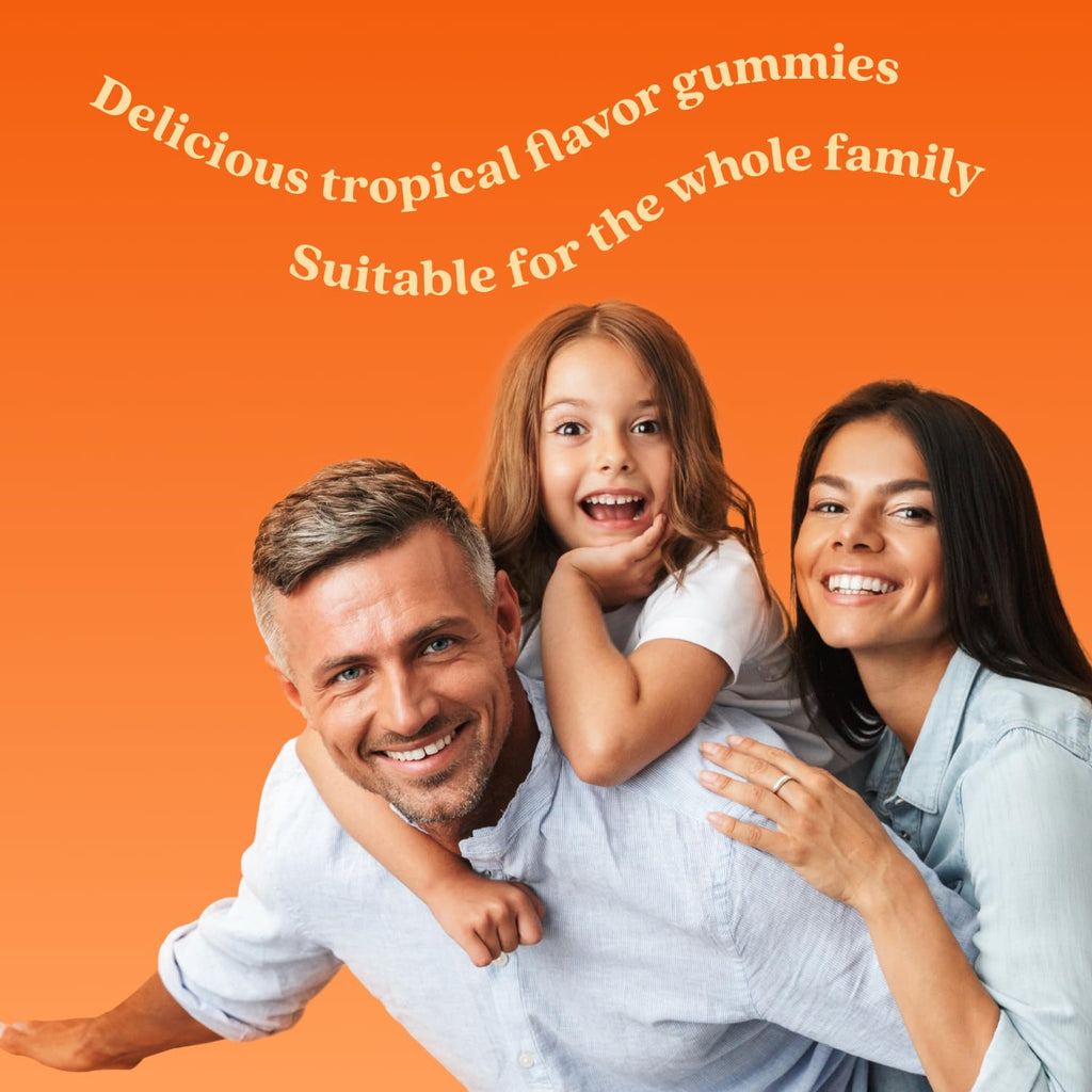 BeLive Turmeric and Ginger Gummies for Joint and Mobility Support 120 Count | 500mg Turmeric Curcumin Supplement with Black Pepper for Enhanced Absorption, Immune & Antioxidant Support, Tropical Flavor