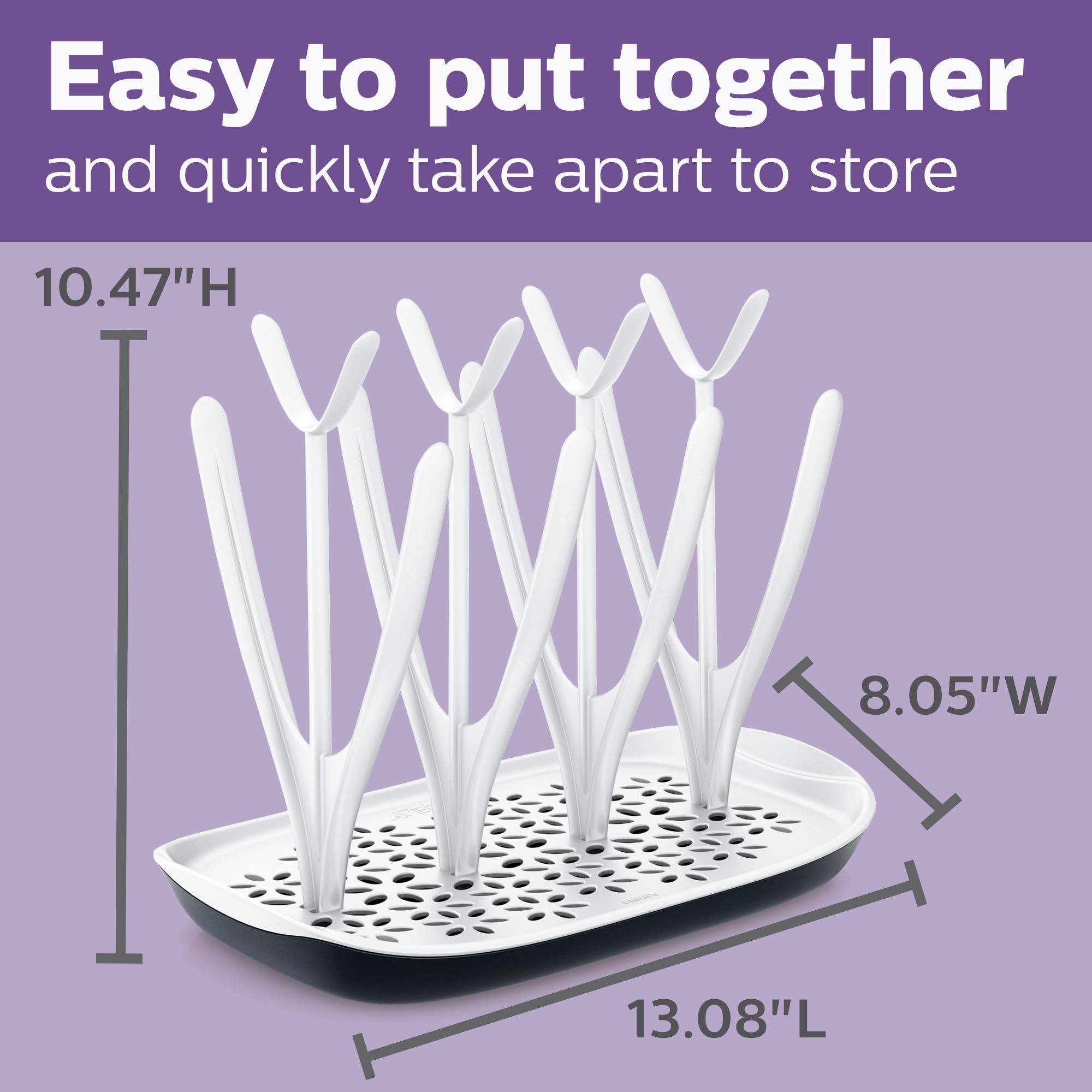 Buy now Philips AVENT Drying Rack, White, SCF149/00 at indiglob india