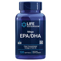Life Extension Mega EPA/DHA, Omega-3 Fatty acids, Heart & Brain Health, Non-GMO, Gluten-Free, 120 softgels | Omega-3 Fatty Acids for Cardiovascular & Cognitive Health, Lipid & Triglyceride Support, Non-GMO & Gluten-Free