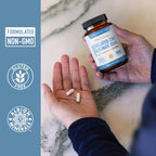 Chelated Zinc Supplements, Zinc Glycinate 30mg, Highly-Absorbable, Non-GMO | TRAACS Chelated Bisglycinate Vitamin B6 & BioPerine, Immune Acne & Energy Support, Gluten-Free, 120 Capsules (4 Month Supply)
